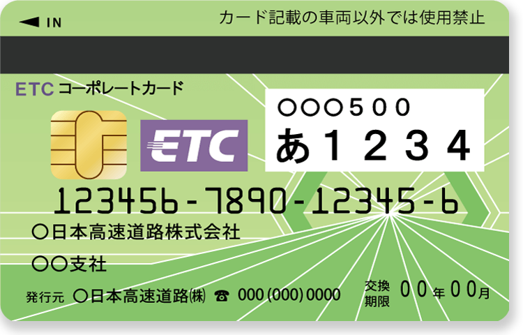 ETCコーポレートカードイメージ